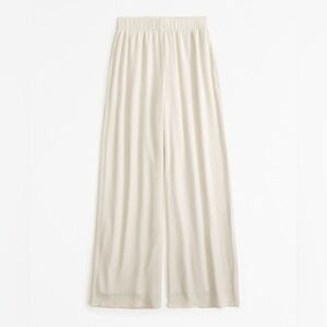 A&F Crinkle Textured Pull-On Pant